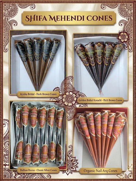 Pure Organic Henna Cones